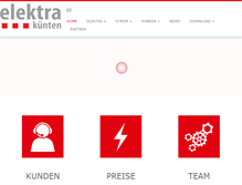 Tablet Screenshot of elektra-kuenten.ch